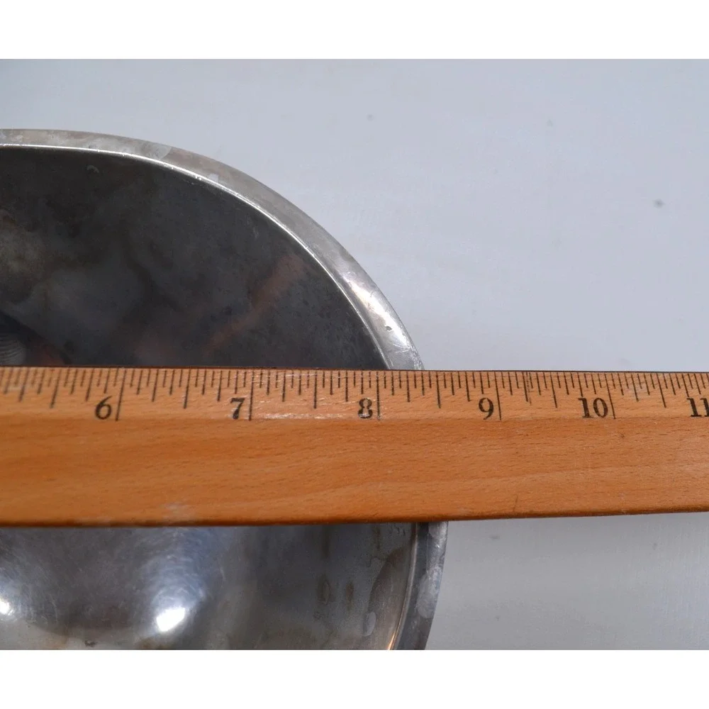 Vintage 1967 NAMBE #569 Metal Alloy Bowl, Richard Thomas 8.5 in Wide